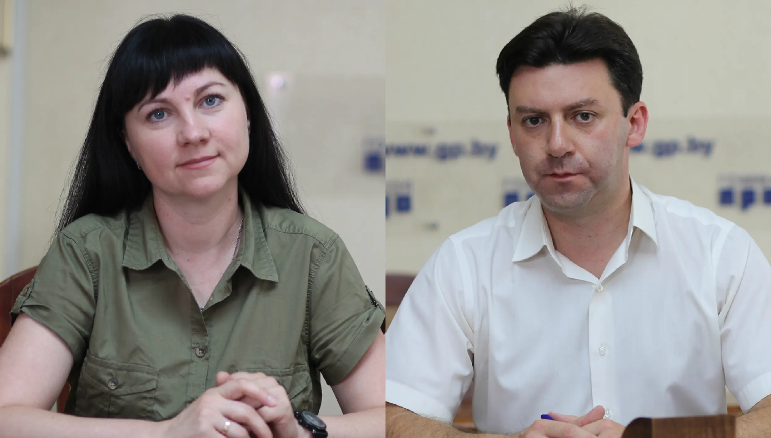 Новая чернобыльская программа: прямую линию в «Гомельскай праўдзе» провели Лилия Фицнер и Дмитрий Рутковский
